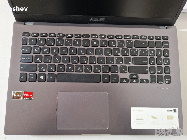 Лаптоп ASUS M509DA | Ryzen 3 | 8GB RAM | 256GB SSD , снимка 2 - Лаптопи за работа - 54039971