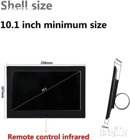 НОВА 10-инчова цифрова фоторамка с висока разделителна способност, синхронно възпроизвеждане..., снимка 3 - Друга електроника - 50578636