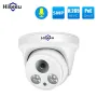 Hiseeu HC615-P-3.6 5MP 1920P POE IP Куполна Камера H.265 аудио ONVIF Motion Detect за PoE NVR iCSee , снимка 1