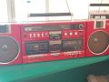 Продавам радиокасетофон boombox Sharp gf 700 Japan red , снимка 8