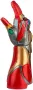 Avengers Marvel Legends Series Iron Man Nano Gauntlet Артикулиран електронен юмрук със светлини, снимка 1