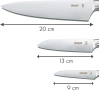 GRAEF. KN5150 Комплект готварски ножове, 3 части, нож за зеленчуци, нож сантоку и готварски нож, снимка 2