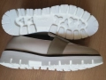 Дамски обувки лофери бежови (нови, размер 40)., снимка 4