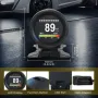 X60 Car HUD Автомобилен Head Up Display Автомобилен OBD2 НОВ, снимка 3