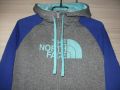 The North Face® дамско ватирано горнище с качулка М размер, снимка 1 - Суичъри - 45180048
