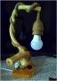 Настолна лампа в битов стил, снимка 1 - Настолни лампи - 46040891