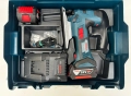 BOSCH GST 18V-Li S - Aкумулаторен прободен трион 2x18V 4.0Ah неразличим от нов!, снимка 2