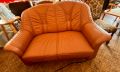 кожен диван, снимка 1 - Дивани и мека мебел - 45796103