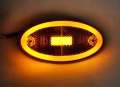 1бр. Лед LED габарити светлини с неонов ефект 12-24V , 3 цвята, снимка 4