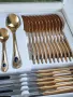 Комплект позлатени прибори, снимка 6