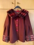 ДАМСКО БЪЛГАРСКО ВЪЛНЕНО ПАЛТО ЦВЯТ ВИШНЕВО ХЛ СУПЕР ЕВТИНО!, снимка 7