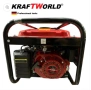 Четиритактов 3,5kW Генератор за ток KraftWorld – Агрегат с акумулатор и електростартер, снимка 2