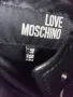 Черно кожено яке Moschino – Оригинал и стил в едно, снимка 3