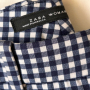 Елегантен панталон в ситно каре Zara & страхотен копринен топ Dante 6 , снимка 4