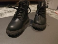 Нови детски боти 27 номер – черни еко кожа, цип, снимка 2