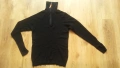 LANULLVA Hustadvika 2.0 Wool Sweater Half Zip 100% Merino Wool размер L / XL термо блуза - 2476, снимка 1