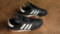 Adidas MUNDIAL GOAL Leather Football Shoes Размер EUR 38 2/3 / UK 5 1/2 за футбол в зала 180-14-S, снимка 1 - Детски маратонки - 46060627