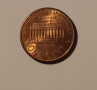 1 цент САЩ 2002 1 цент 2002 Американска монета Линкълн , снимка 3