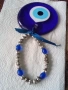 Турски амулет синьо стъклено око 14198, снимка 2