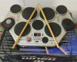 Електронни барабани YAMAHA DD-55C с педали, палки и адаптор, снимка 1 - Ударни инструменти - 45345005