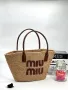 плажни чанти miu miu 43х21см, снимка 14