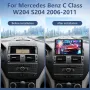 Автомобилно радио за Mercedes Benz C Class W204 S204 2006/2011, 8 ядра, снимка 2