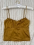 Satin crop top pull & bear , снимка 2