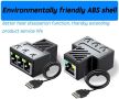 RJ45 1 към 3 Порта Сплитер - Високоскоростен Интернет Адаптер, снимка 6