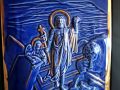 Красива Порцеланова Икона Свети Анастасий, снимка 3