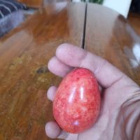 Старо мраморено яйце, снимка 4 - Други ценни предмети - 45861027