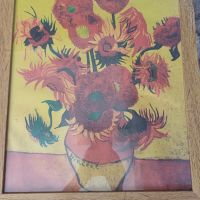Ретро картина Слънчогледите на Ван Гог, снимка 1 - Картини - 45109432