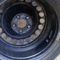 Резервна гума с джанта за Мерцедес w210, снимка 3 - Гуми и джанти - 45048090
