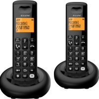Alcatel E260S Voice Duo - Безжичен телефон с телефонен секретар и 2 слушалки - Стационарен, снимка 1 - Други стоки за дома - 45118873