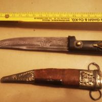 Стар турски нож,кама., снимка 1 - Антикварни и старинни предмети - 45779032