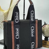 Дамска чанта черна Chloe реплика, снимка 1 - Чанти - 45535188