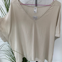 Дамска блуза от лен в размер 2ХЛ, нова с етикет, снимка 8 - Тениски - 44994613