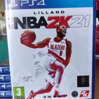 NBA 2K21 Игра за двама -Блу Рей диск в перфектно състояние за PlayStation 5, Плейстейшън 4, PS4, PS5, снимка 1 - Игри за PlayStation - 45686201
