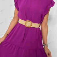 Дамска рокля с волани, 2цвята , снимка 12 - Рокли - 45591672
