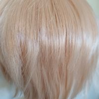 Нова косплей, къса руса перука, снимка 5 - Аксесоари за коса - 43475056