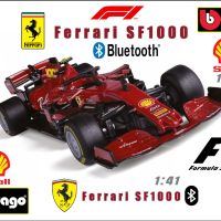 Bburago Ferrari SF1000 Shell Racing Bluetooth 1:41, снимка 1 - Колекции - 45250679