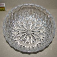 Стара кристална купа 18 см оловно кристално стъкло, отлична, снимка 3 - Аксесоари за кухня - 45733135
