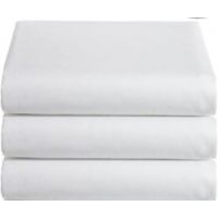 Бели памучни чаршафи, снимка 1 - Спално бельо - 45685269