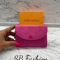 Louis Vuitton розово портмоне реплика, снимка 4 - Портфейли, портмонета - 45885567