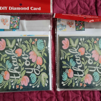 DIY Diamond Cards - Картички тип - диамантени гоблени, снимка 2 - Гоблени - 45032687