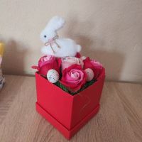 Великденски кутии с цветя , снимка 1 - Декорация за дома - 45148641