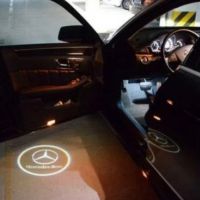 LED лого проектор за врати, 2 бр. Mercedes/BMW/Volkswagen . Работи на батерии, снимка 6 - Аксесоари и консумативи - 45116767