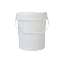 бяла пластмасова кофа с капак и дръжка 10 литра, снимка 1 - Други стоки за дома - 45129502