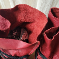 KERO естествена кожа боти от далечна Лапландия от дъбова еленски кожа!( 195€ в интернет), снимка 9 - Дамски боти - 45003809