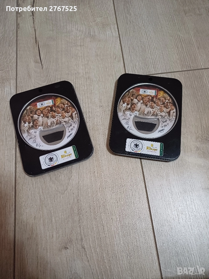 Отварачка бира сода Немски Национален отбор футбол мъже жени Bitburger, снимка 1