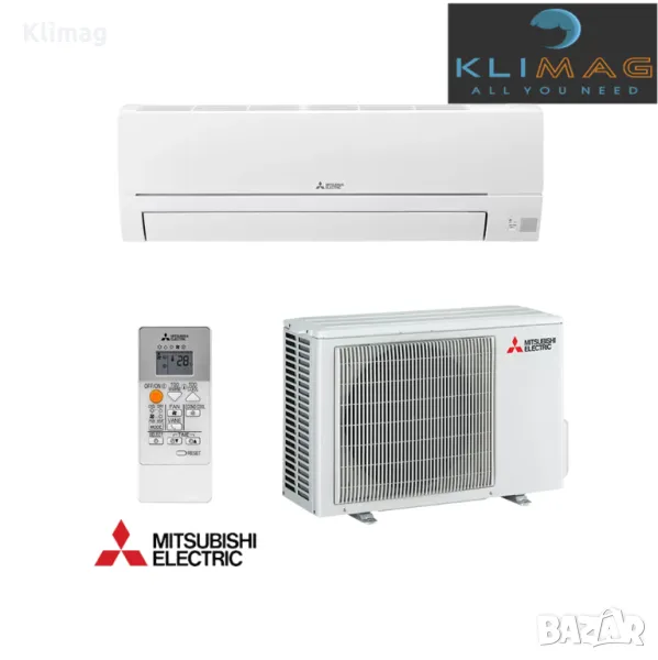 Инверторен климатик Mitsubishi Electric MSZ-HR35VF / MUZ-HR35VF, 12000 BTU, снимка 1